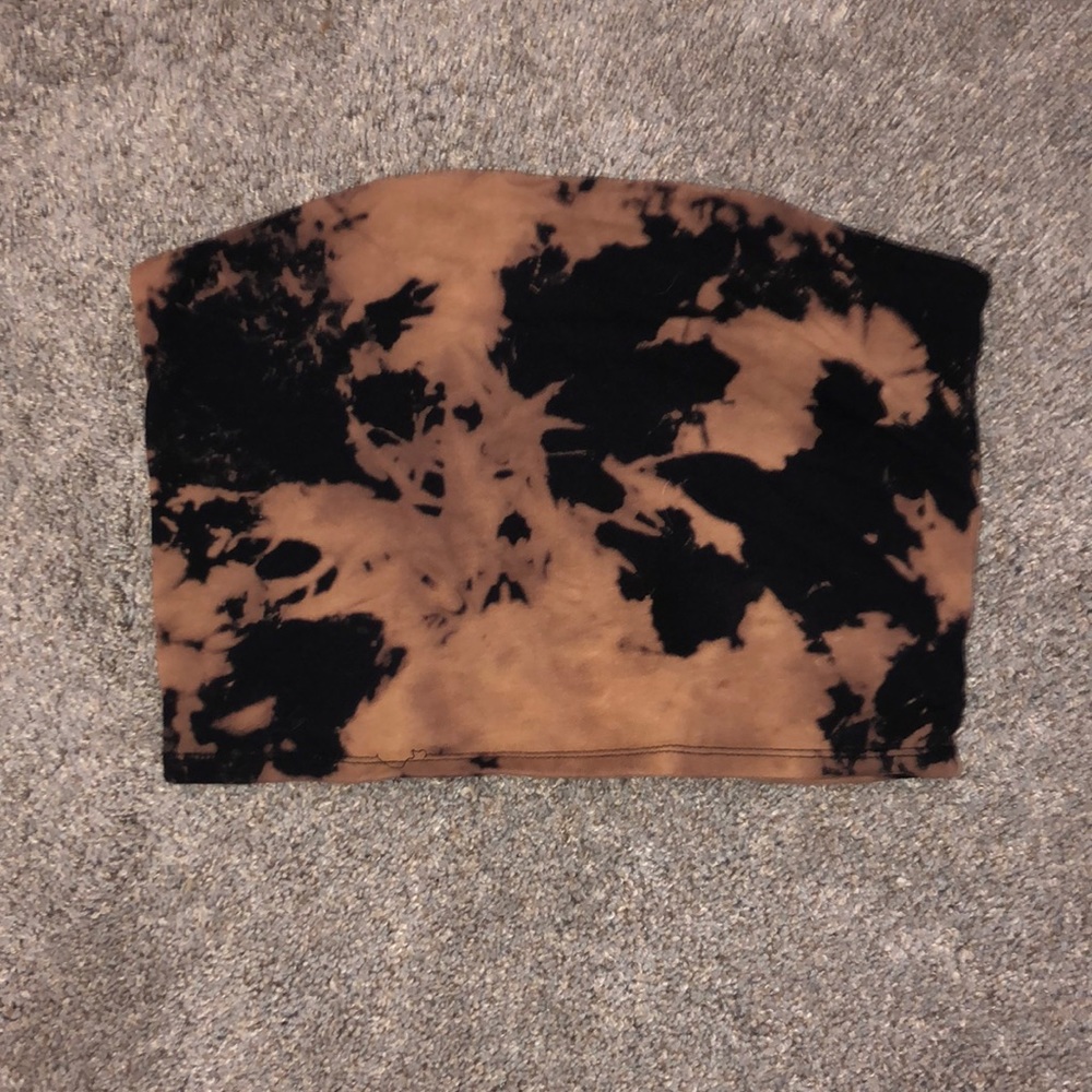 Tie dye tube top